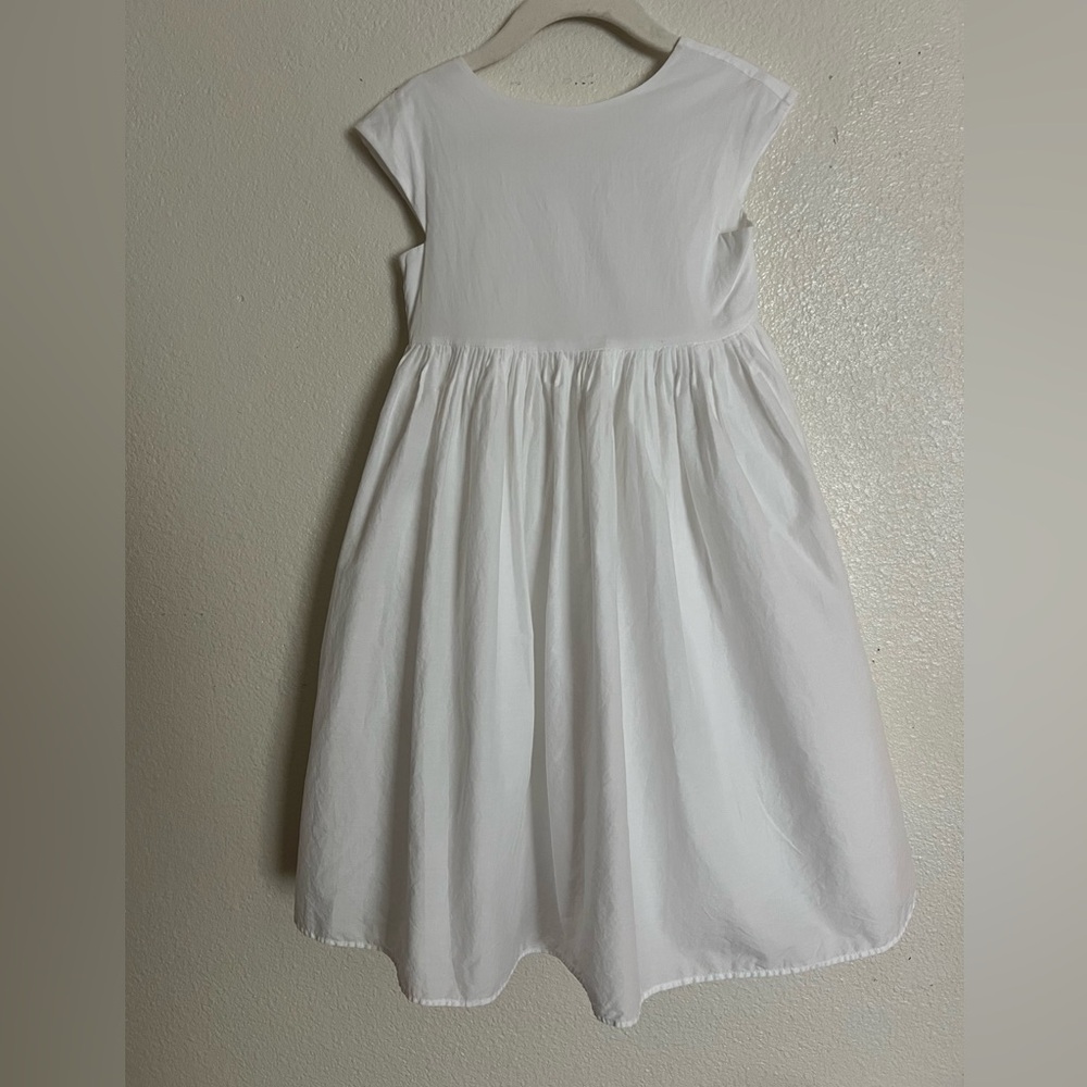 Jacadi Classic White Kids Dress Sz 4